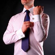 Image result for White Collar French Cuff Dress Shirts