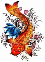 Image result for Draw a Koi Fish