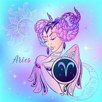 Image result for Aries Zodiac Woman Art