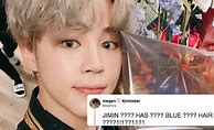 Image result for BTS Jimin Blue Hair