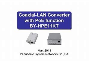 Image result for LAN to Coaxial Converter