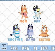 Image result for Bluey Characters Dancing