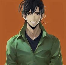 Image result for Anime Man Smiling