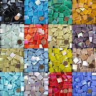 Image result for Glass Mosaic Tiles for Crafts