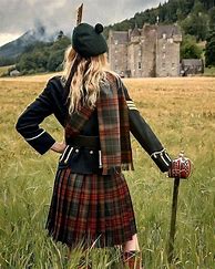 Image result for Scottish Kilt Outfit Women