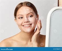 Image result for Girl with Cream Face Add