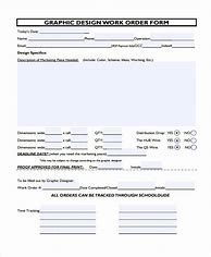 Image result for Graphic Design Order Form Template