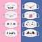 Image result for Kawaii Face Mask Pattern