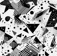 Image result for Black and White Abstract Shapes