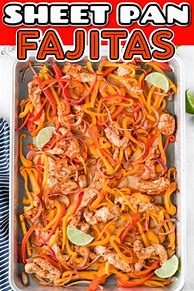 Image result for Healthy Mama Sheet Pan Fajitas