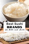 Image result for Best Rice for Sushi