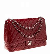 Image result for Red Leather Chanel Bag