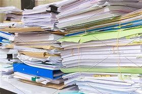 Image result for Pile of Mail On Desk