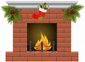 Image result for Christmas Fire Clip Art