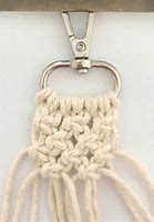 Image result for How to Make Macrame Keychains