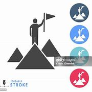 Image result for Top the Mountain Flag Icon