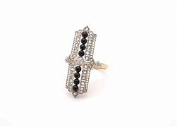 Image result for Art Deco Onyx Ring