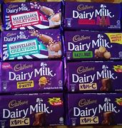 Image result for Dairy Milk Chocolate Flavors