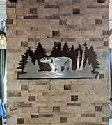 Image result for Rustic Cabin Metal Wall Art