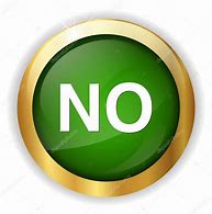 Image result for No Button Icon