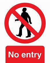 Image result for No-Entry LED Sign