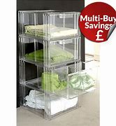 Image result for plastic storage cabinet clear drawers