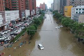 Image result for Flood Buildings China