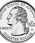 Image result for Quarter Coin Clip Art