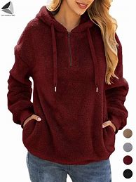 Image result for Hooded Pullover Sweater Women