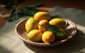 Image result for Mango Fruit Plate Arranged as a Sunflower