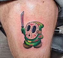 Image result for Jason Face Tattoo