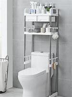 Image result for Over Toilet Rack