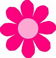 Image result for Pink Daisy Clip Art