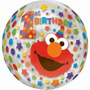 Image result for Elmo Birthday Balloons