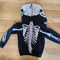 Image result for Skeleton Zip Up Hoodie