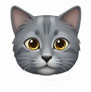 Image result for Tabby Gray Cat Emoji