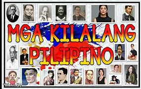 Image result for Mga Kilalang Pilipino