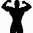 Image result for Muscle Man Silhouette