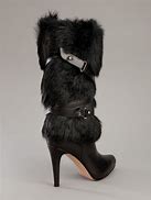 Image result for Thigh High Fur Boots