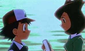 Image result for Pokemon Ash First Kiss