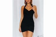 Image result for Short Black Lunch Date Dresses