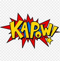 Image result for Comic Book Bang Pow K Pow