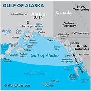 Image result for Map of Alaska Coastline