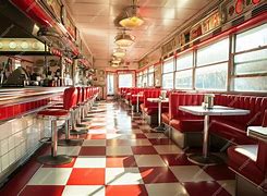 Image result for Early 50s Diner Interior