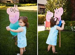 Image result for Peppa Pig Birthday Party DIY