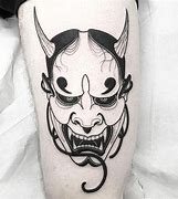 Image result for oni mask tattoo