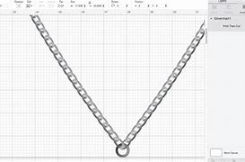 Image result for Diamond Chain Necklace SVG