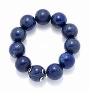 Image result for Lapis Bead Bracelet