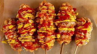 Image result for Corn Dog Sushi