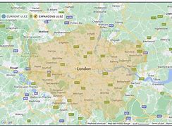 Image result for Ulez Map Bromley